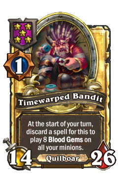Timewarped Bandit (Golden)