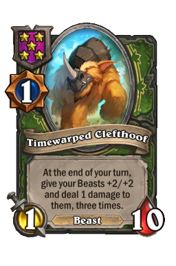 Timewarped Clefthoof