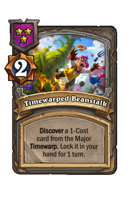 Timewarped Beanstalk