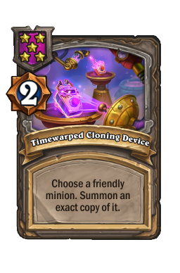 Timewarped Cloning Device