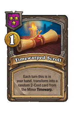 Timewarped Scroll