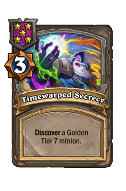Timewarped Secrecy