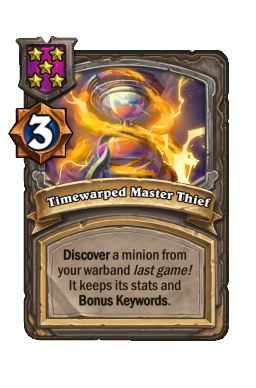 Timewarped Master Thief