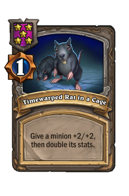 Timewarped Rat in a Cage