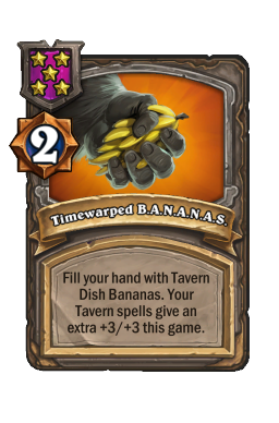 Timewarped B.A.N.A.N.A.S.