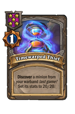 Timewarped Thief