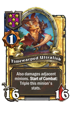 Timewarped Ultralisk (Golden)