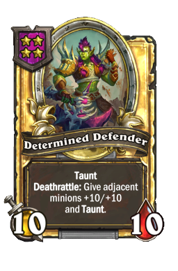Determined Defender (Golden)