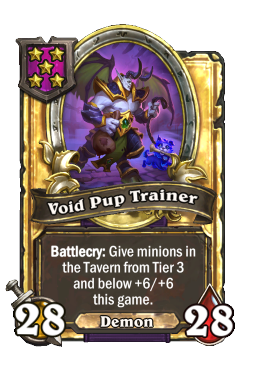 Void Pup Trainer (Golden)