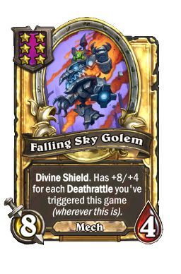Falling Sky Golem (Golden)