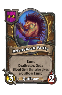 Bristleback Bully
