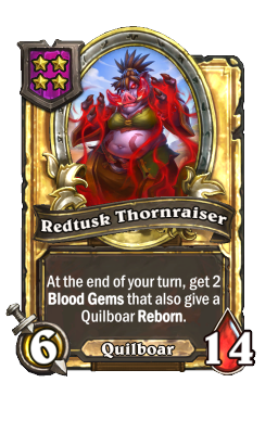 Redtusk Thornraiser (Golden)