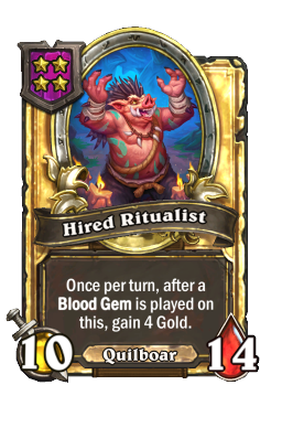 Hired Ritualist (Golden)