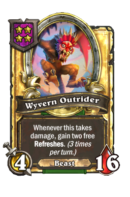 Wyvern Outrider (Golden)