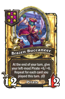 Brazen Buccaneer (Golden)