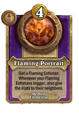 Flaming Portrait
