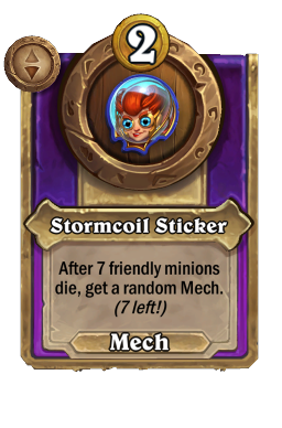 Stormcoil Sticker