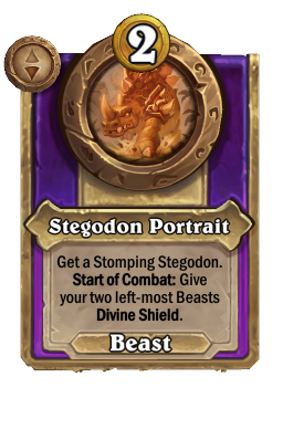 Stegodon Portrait