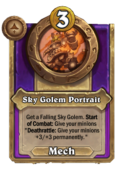 Sky Golem Portrait