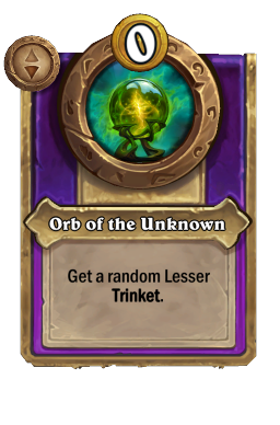 Orb of the Unknown