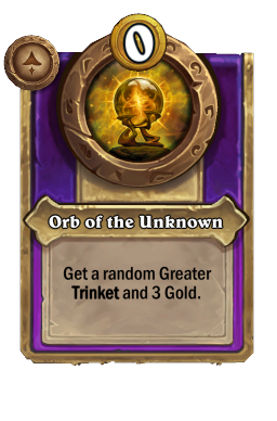 Orb of the Unknown