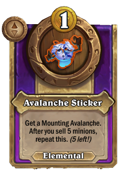 Avalanche Sticker