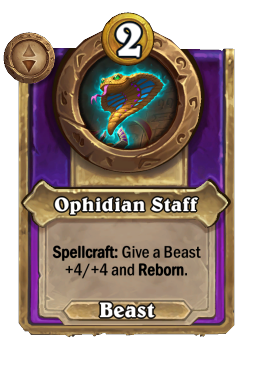 Ophidian Staff