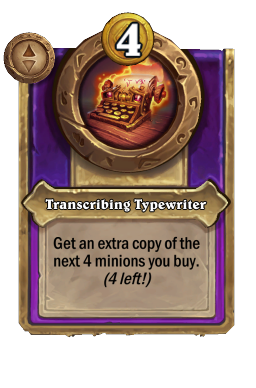 Transcribing Typewriter