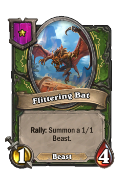 Flittering Bat