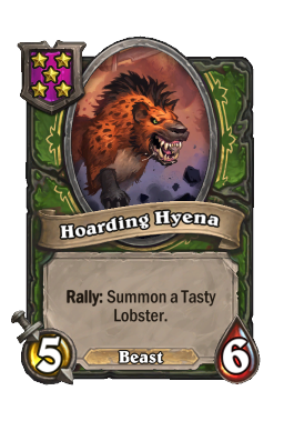 Hoarding Hyena