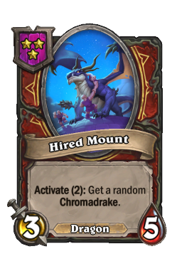Hired Mount
