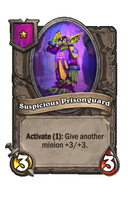 Suspicious Prisonguard