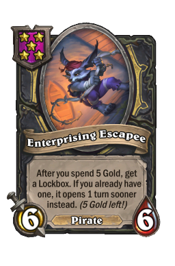 Enterprising Escapee