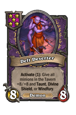 Deft Deserter