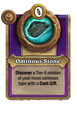 Ominous Stone