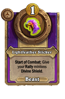 Lightfeather Sticker