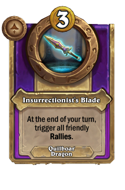 Insurrectionist's Blade