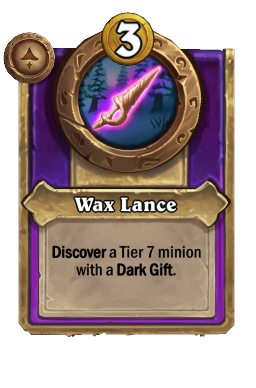 Wax Lance