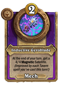 Inductive Gyroblade