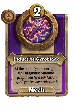 Inductive Gyroblade