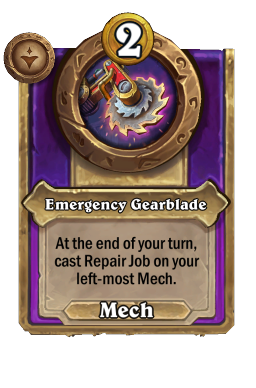 Emergency Gearblade