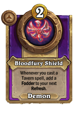 Bloodfury Shield