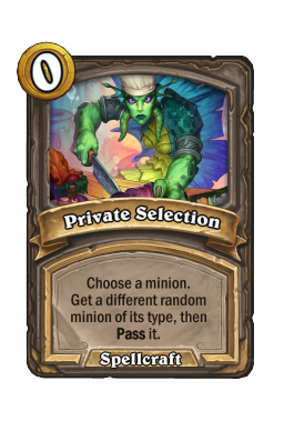 Private Selection