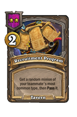 Recruitment Program