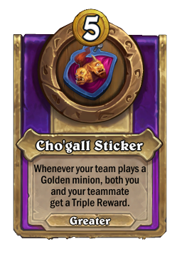 Cho'gall Sticker