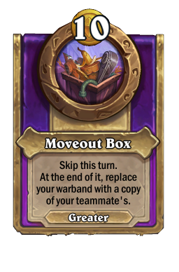 Moveout Box
