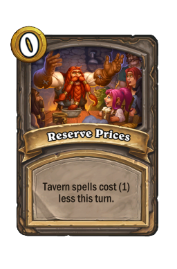 Reserve Prices