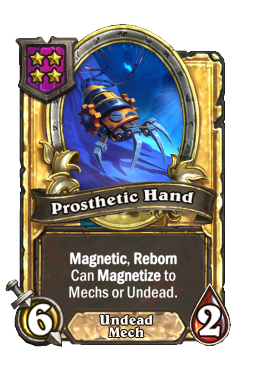 Prosthetic Hand (Golden)