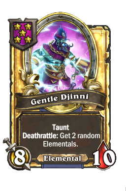 Gentle Djinni (Golden)