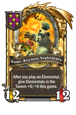 Nomi, Kitchen Nightmare (Golden)
